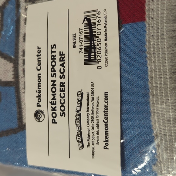 Pokemon Sport's Knit Soccer Scarf - Unisex - Picture 9 of 10